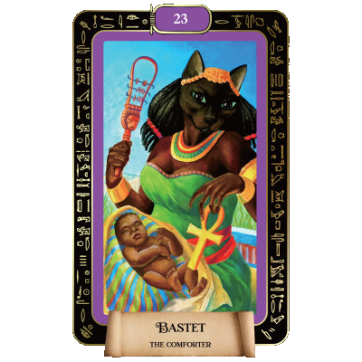 Carta 23 | Bastet | La consoladora